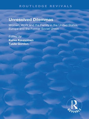 cover image of Unresolved Dilemmas